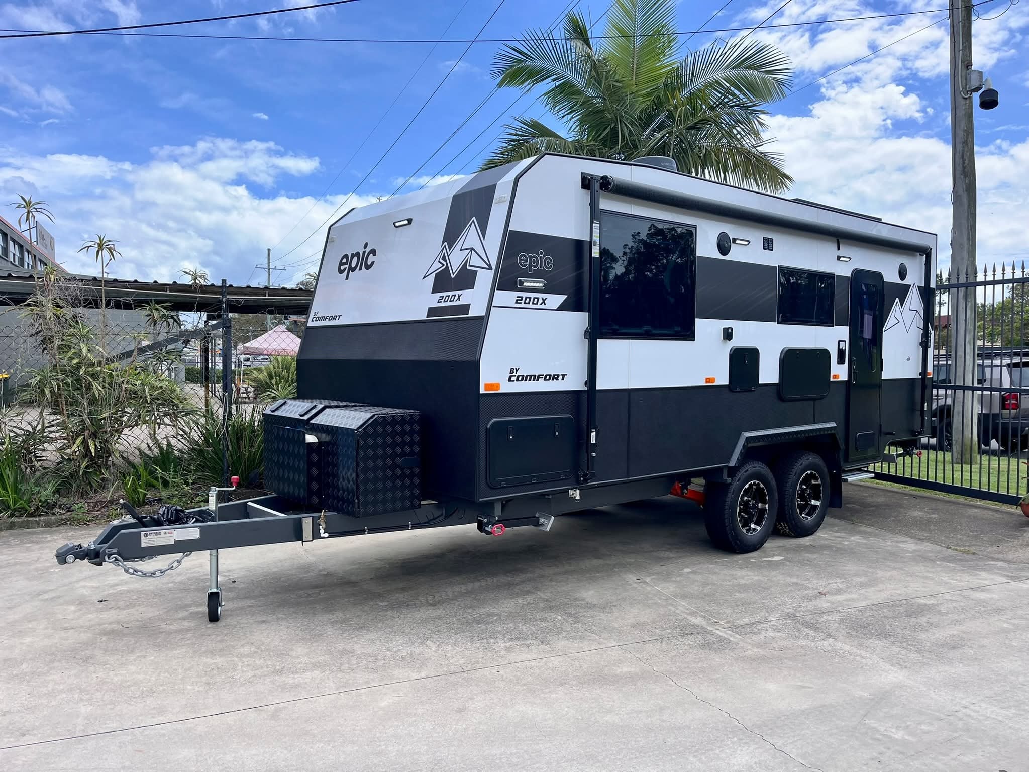 Epic RV caravan interior